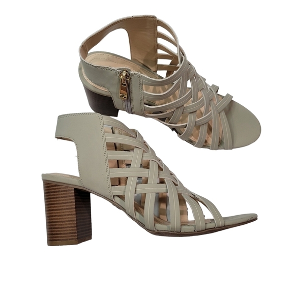 Liz Claiborne Teagan Block Heeled Sandals Size 11 - Picture 12 of 12